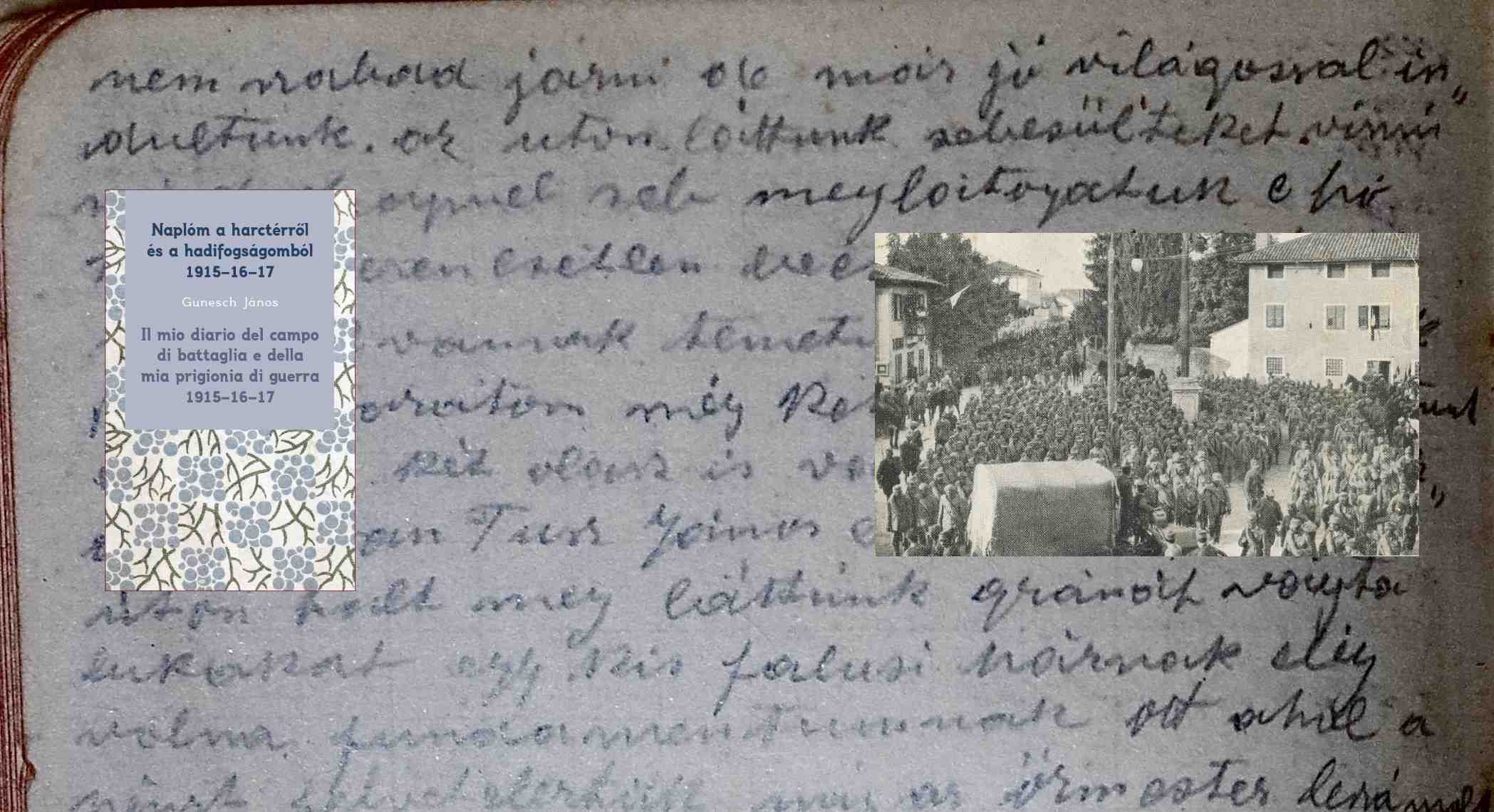 Immagine per Il diario inedito di un soldato ungherese sul Carso ripubblicato in doppia lingua a San Martino 